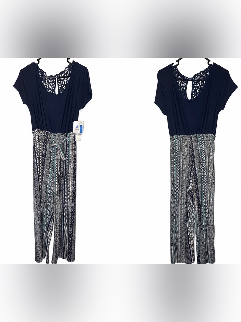 Women's Pant Romper size Large